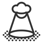 Cone Test On Nets SVG Icon